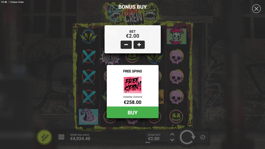 Chaos Crew bonus buy price