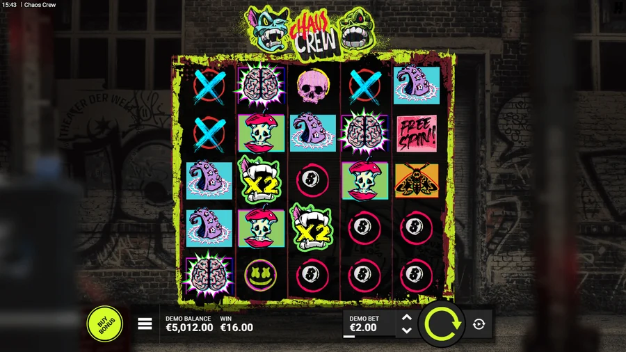 Chaos Crew Cranky Cat multiplier wins