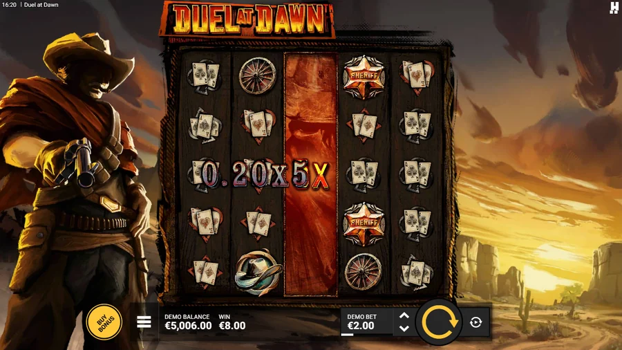 Duel at Dawn DuelReel multiplier win
